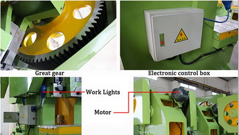 16t Small Mechanical Deep-Throat Power Press Punching Machine Price